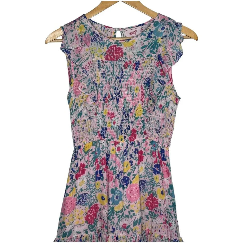 Banjanan Floral Maxi Dress Cotton S - Picture 4 of 10